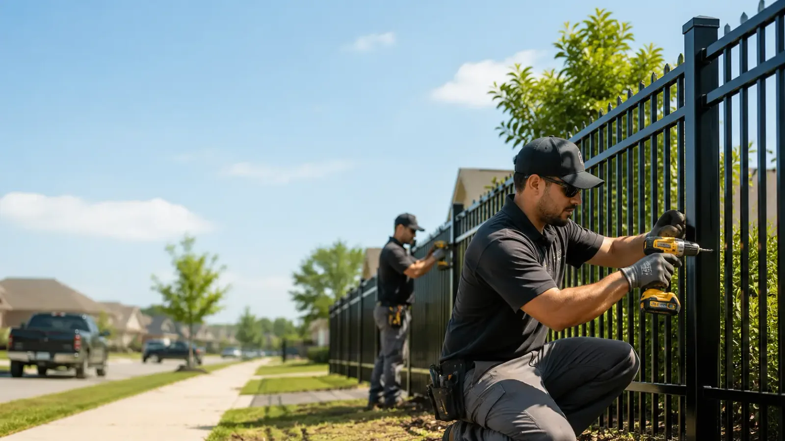 Metal Fence Installation in Cordell, OK